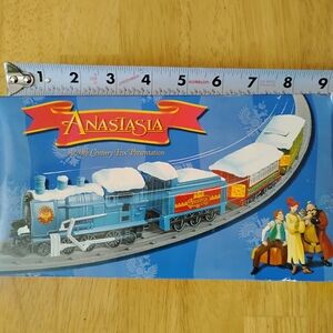 Anastasia Branded Toy Train Set Box - Blue